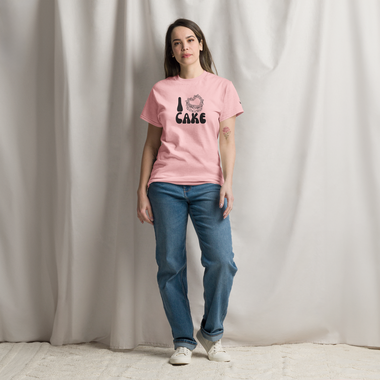 I heart cake unisex classic tee