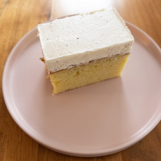 Cake Slab - Olive Oil Sponge, browned butter buttercream